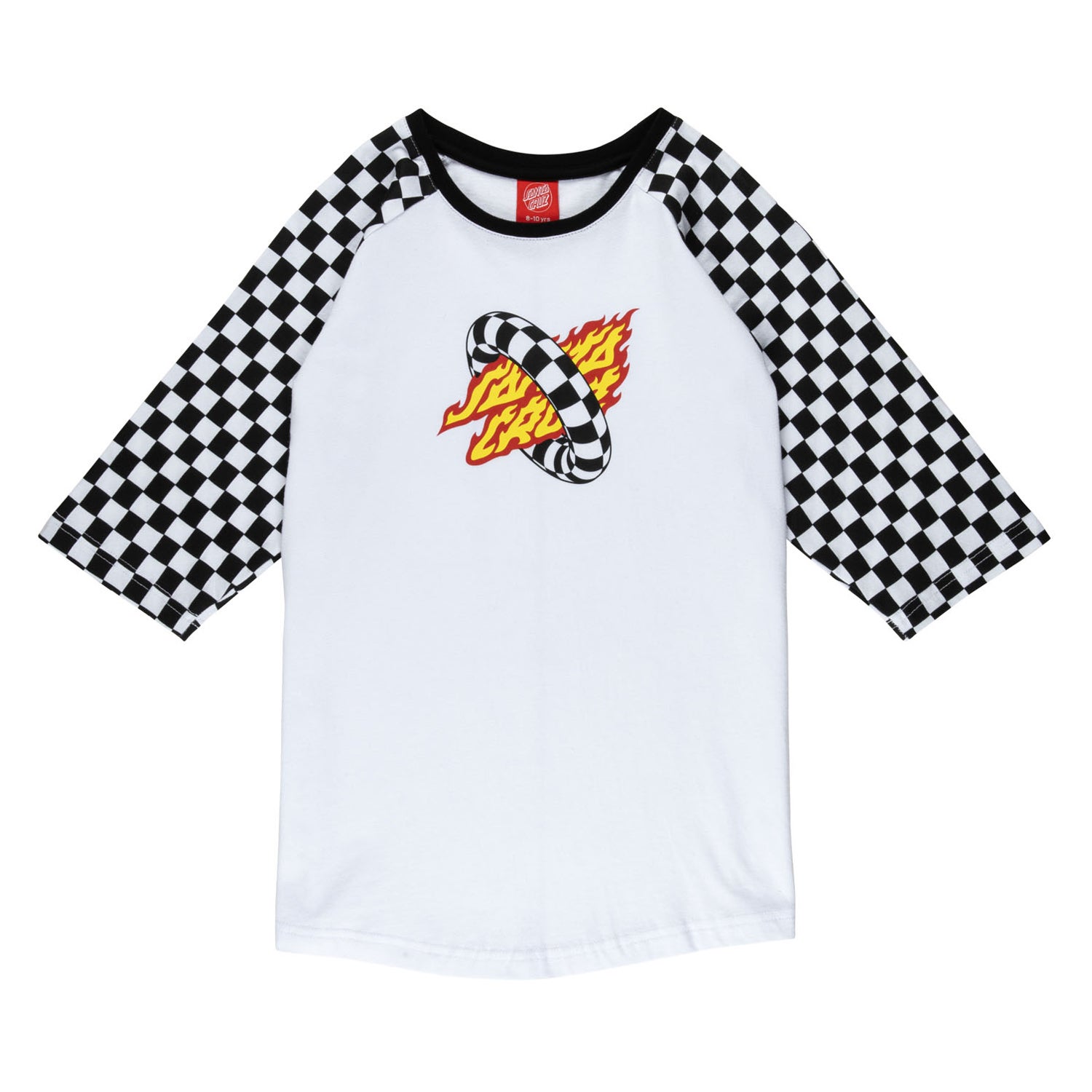 Youth Goal Flame Baseball T-Shirt
