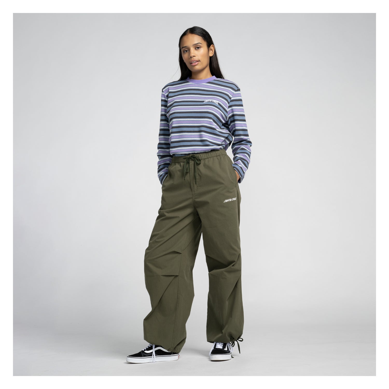 Strip Parachute Pant