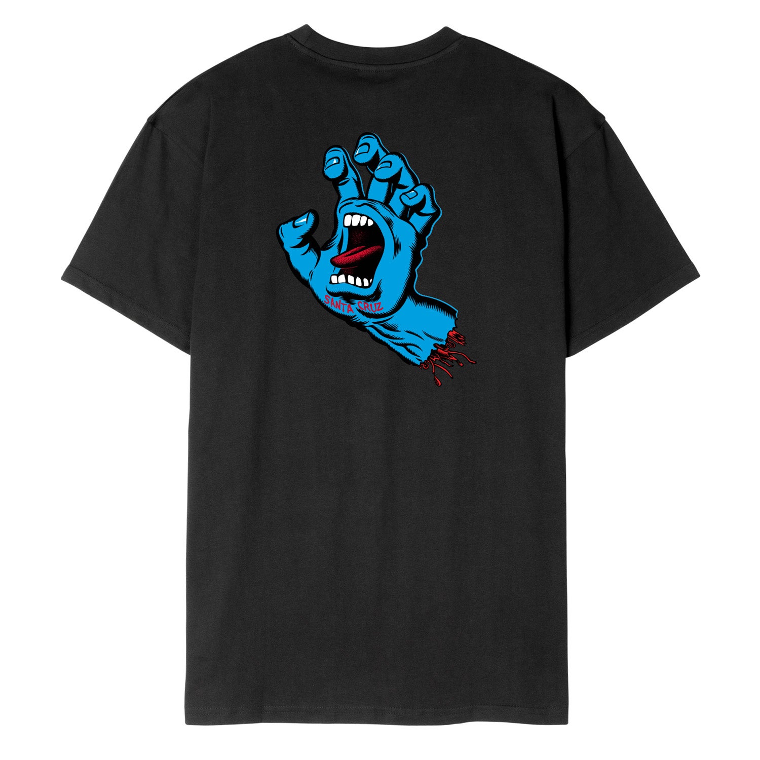 Screaming Hand Chest T-Shirt