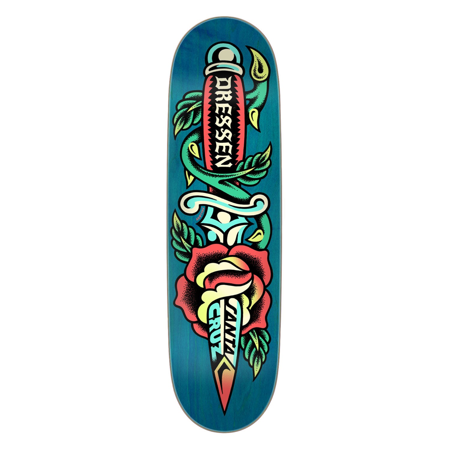 Dressen Rose Dagger Pro Deck 8.7