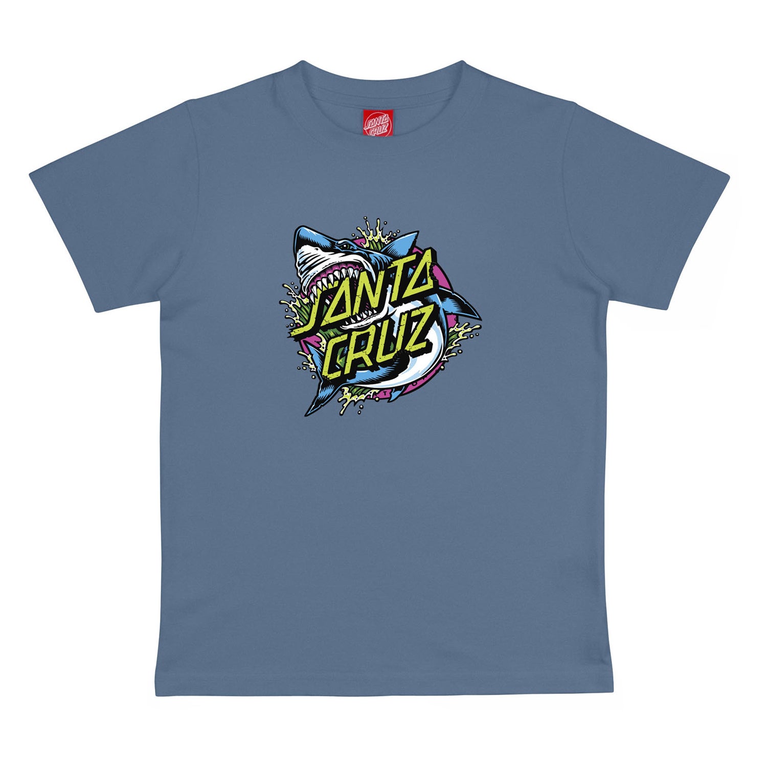 Youth Shark Dot Front T-Shirt