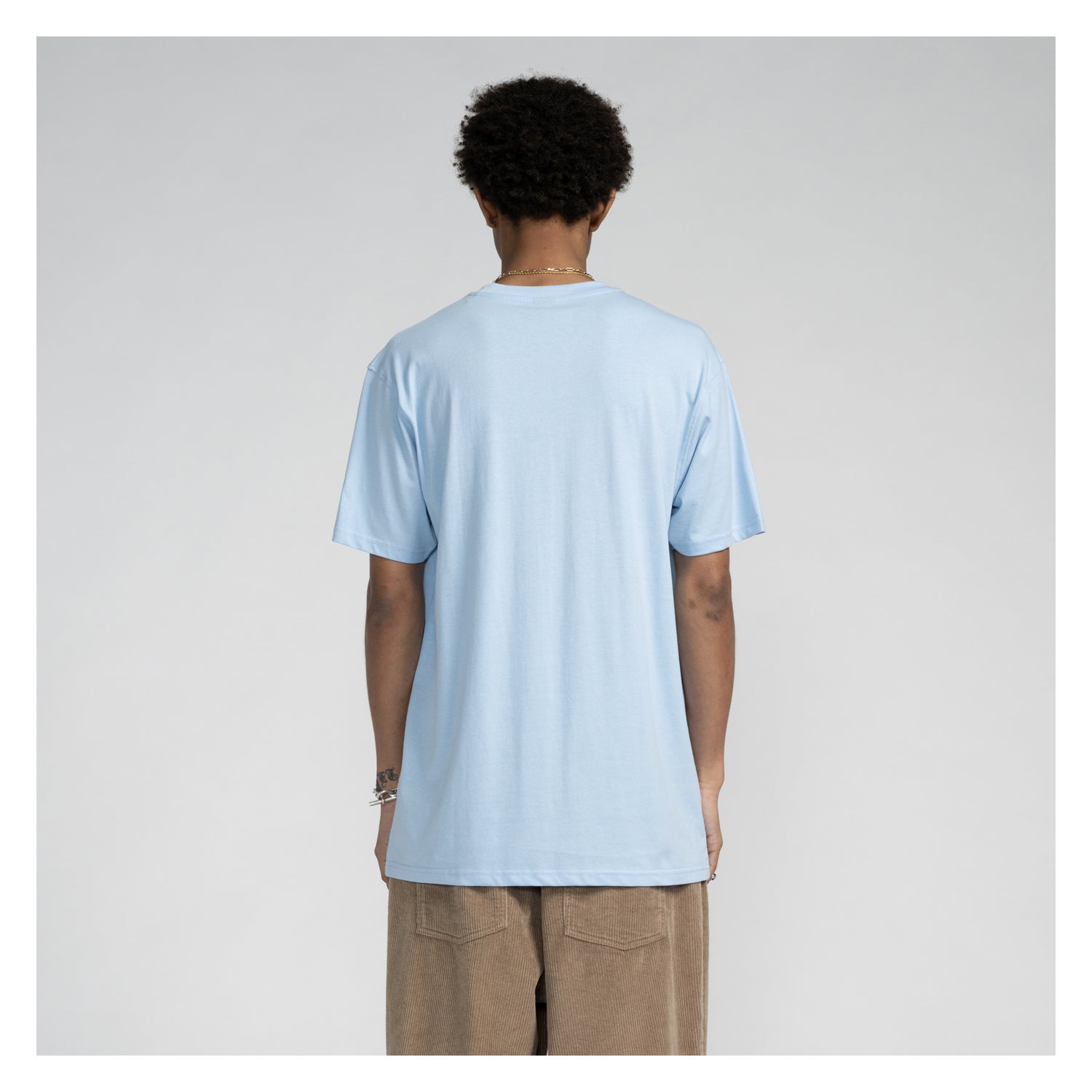 Oval Check Flame Front T-Shirt