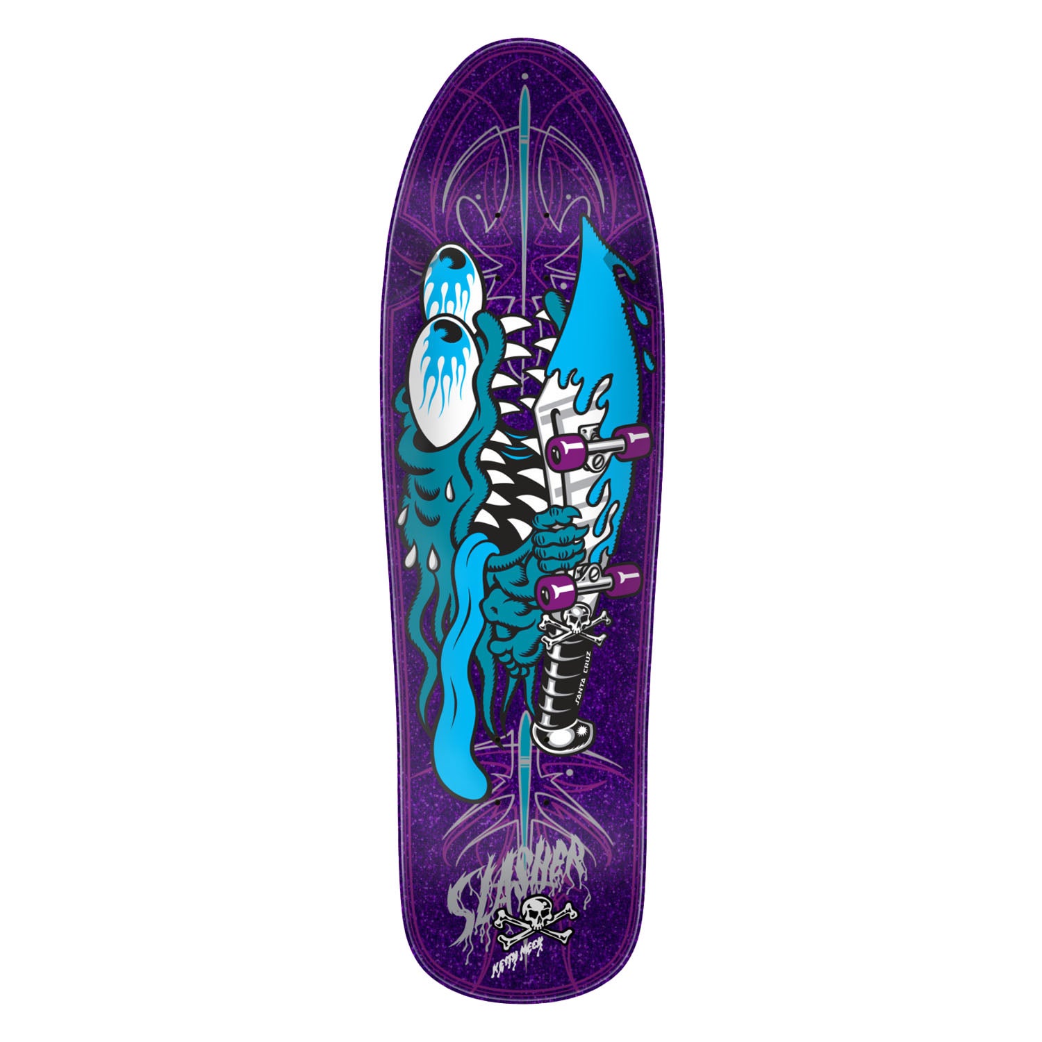 Meek Pinstripe Slasher Shaped Deck 9.2