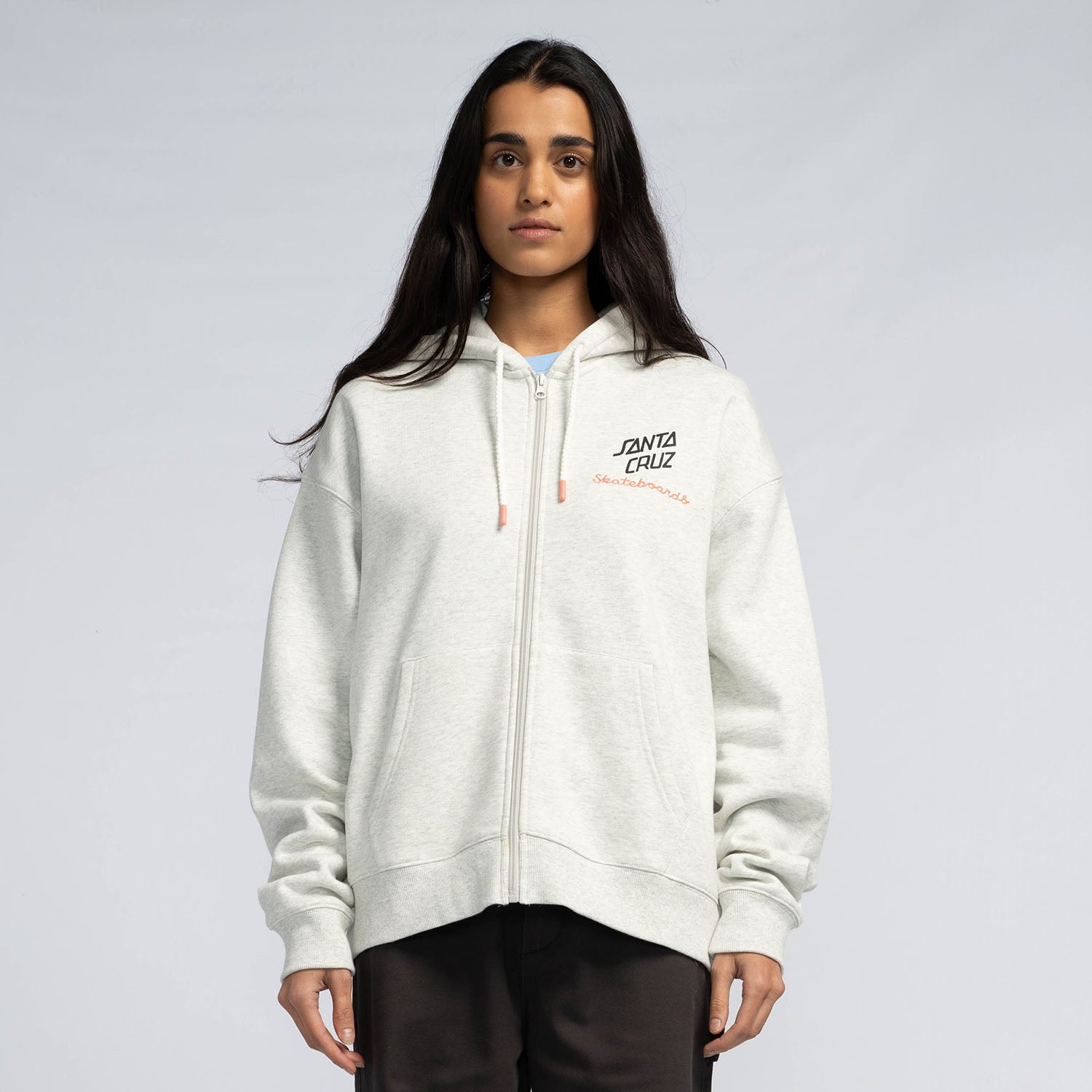 Singular Script Front Zip Hood