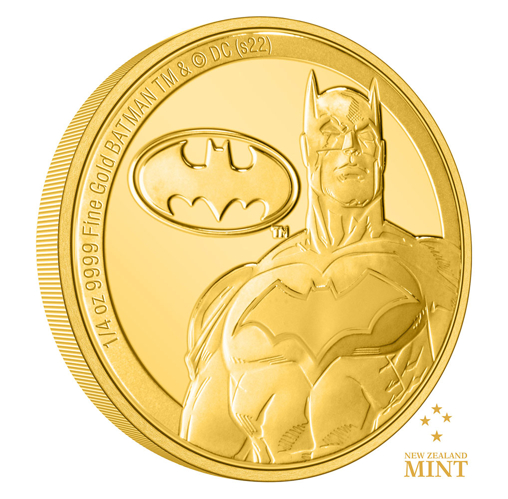 Batman Classic 1/4oz Gold Coin