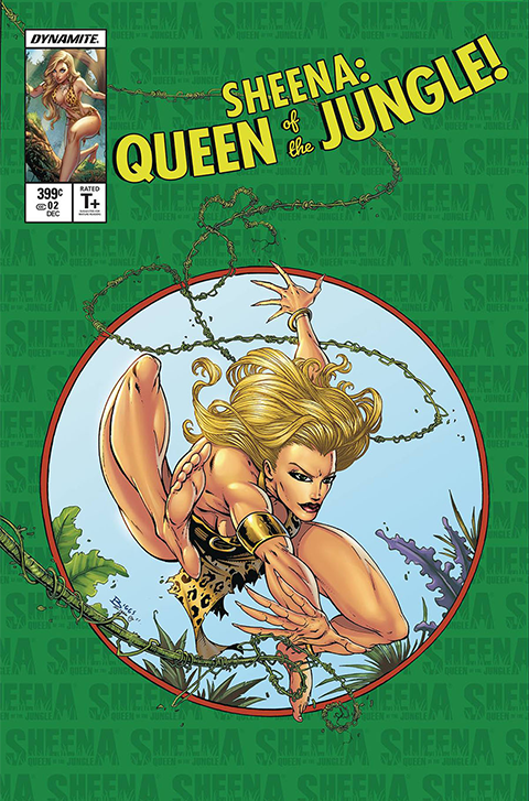 Sheena Queen of the Jungle #2 Jamie Biggs Metal Cover Variant