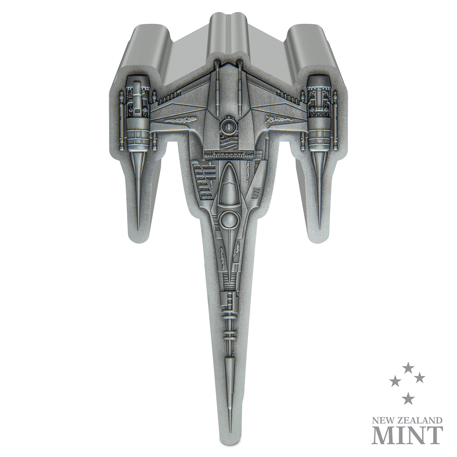 The Mandalorian's N-1 Starfighter 1oz Silver Coin