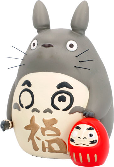 Totoro Good Luck Daruma