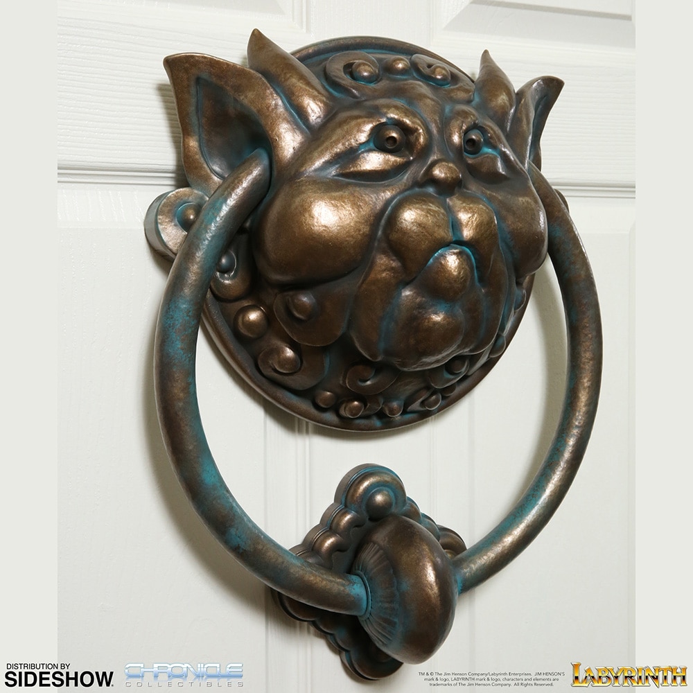 Labyrinth Door Knocker Left
