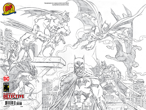 Detective Comics #1000 Pure Pencil Sketch Edition