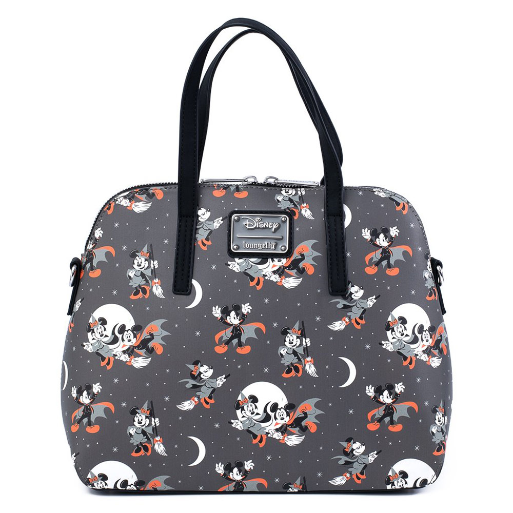 Mickey and Minnie Halloween AOP Crossbody