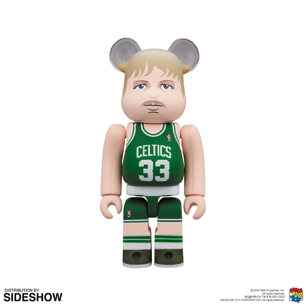 Be@rbrick Larry Bird (Boston Celtics) 100% and 400%