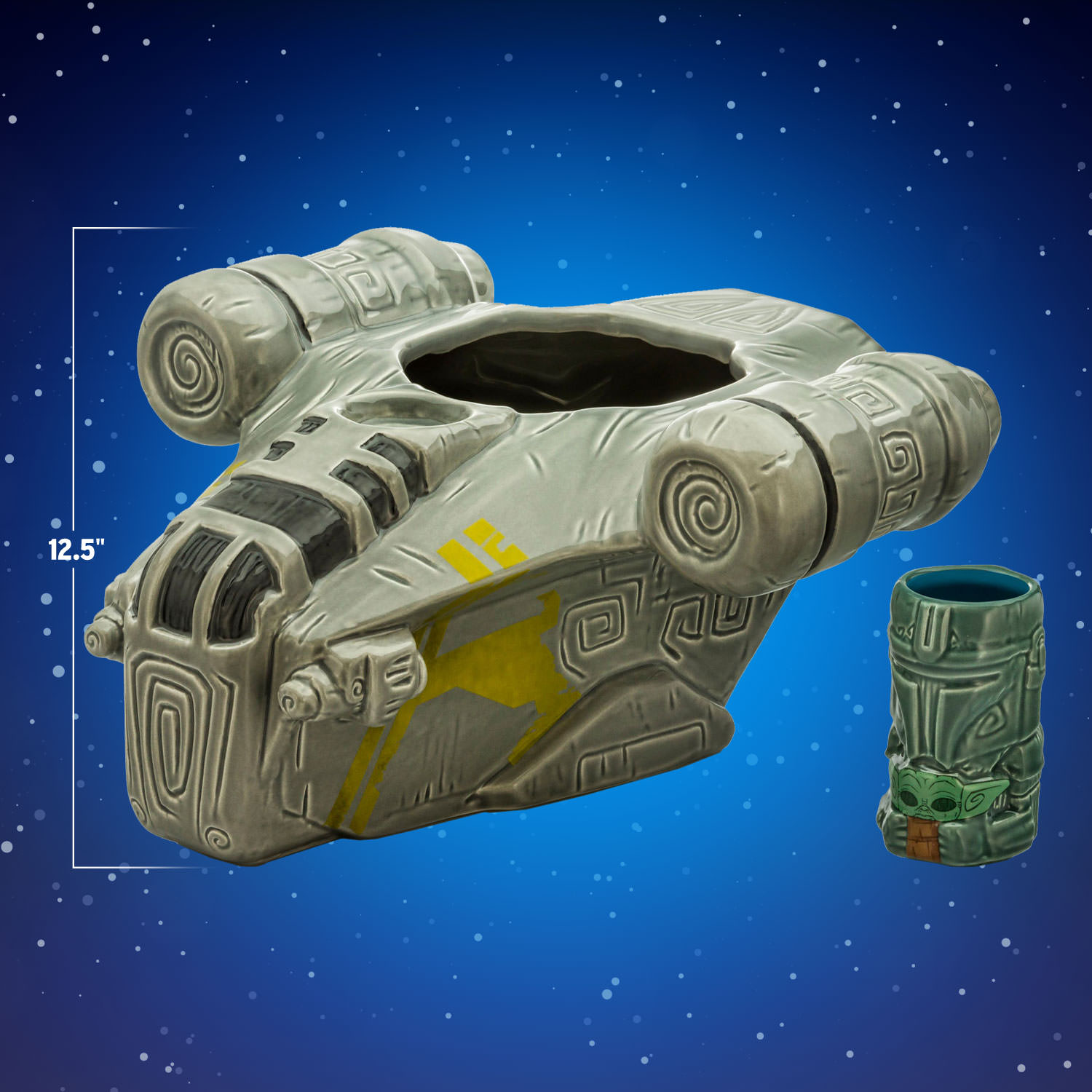 Razor Crest Punch Bowl Set