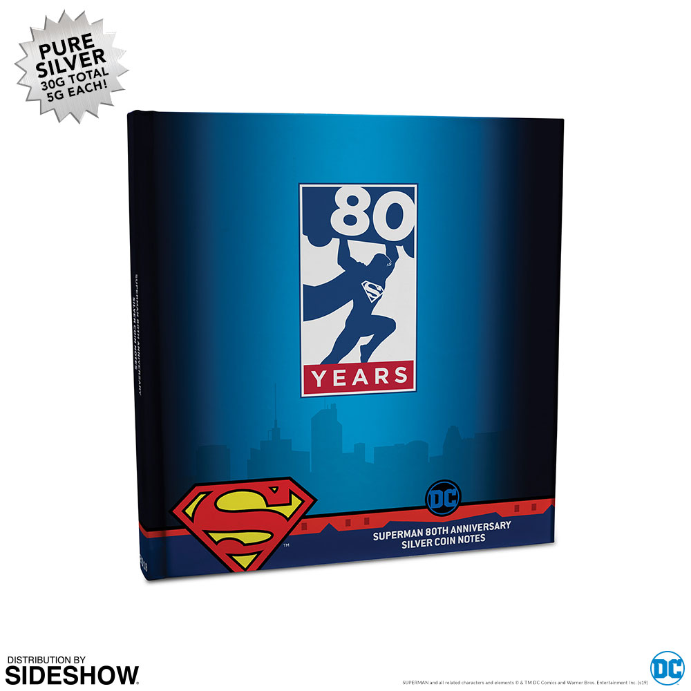 Superman 80th 5g Silver Coin Notes