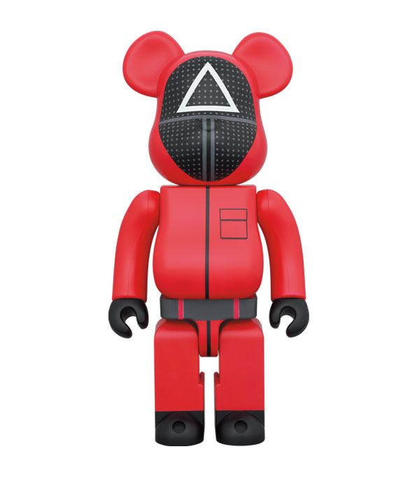 Be@rbrick Squid Game Guard (Triangle) 100% & 400%