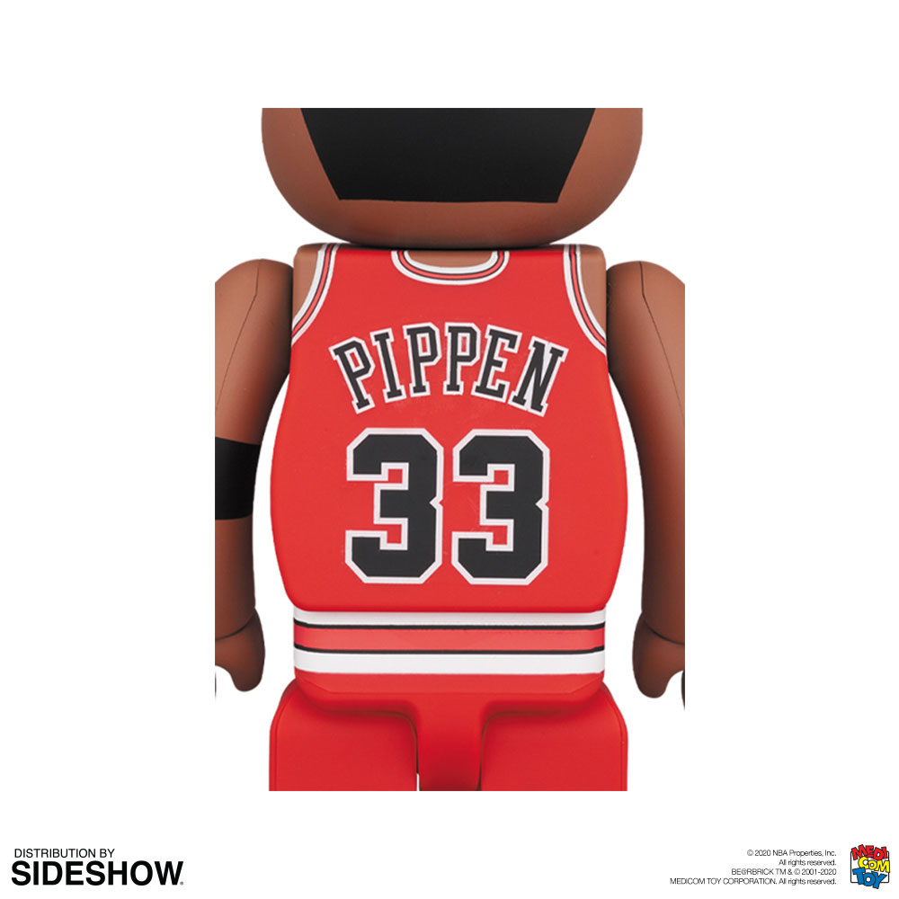 Be@rbrick Scottie Pippen (Chicago Bulls) 100% and 400%