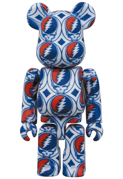 Be@rbrick Grateful Dead (Steal Your Face) 100％ and 400％ Set