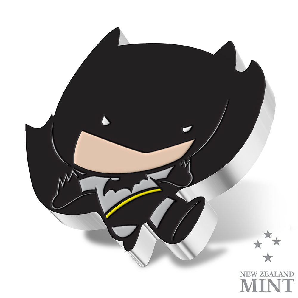 Batman Flying 1oz Silver Coin