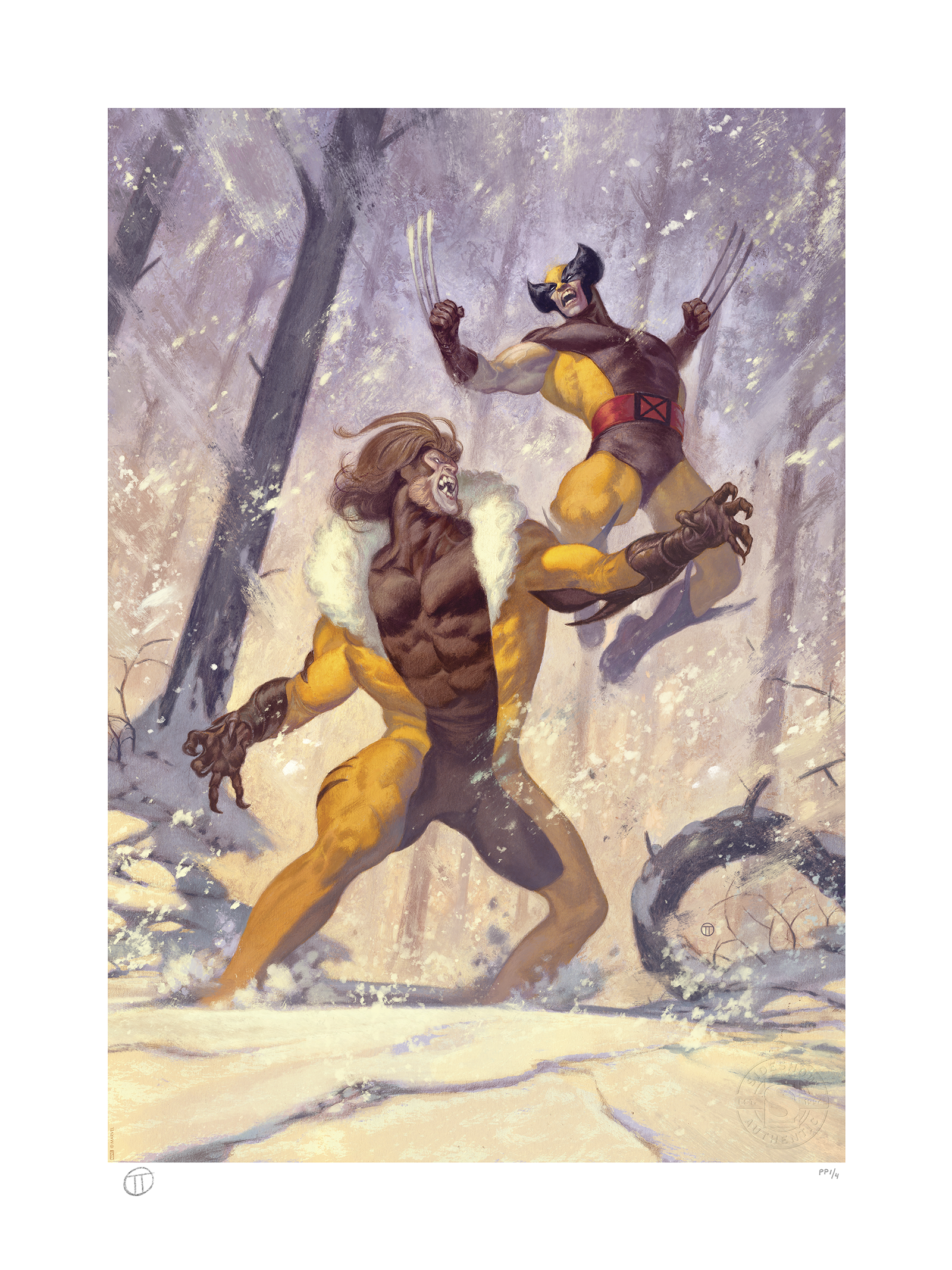 Wolverine vs Sabretooth