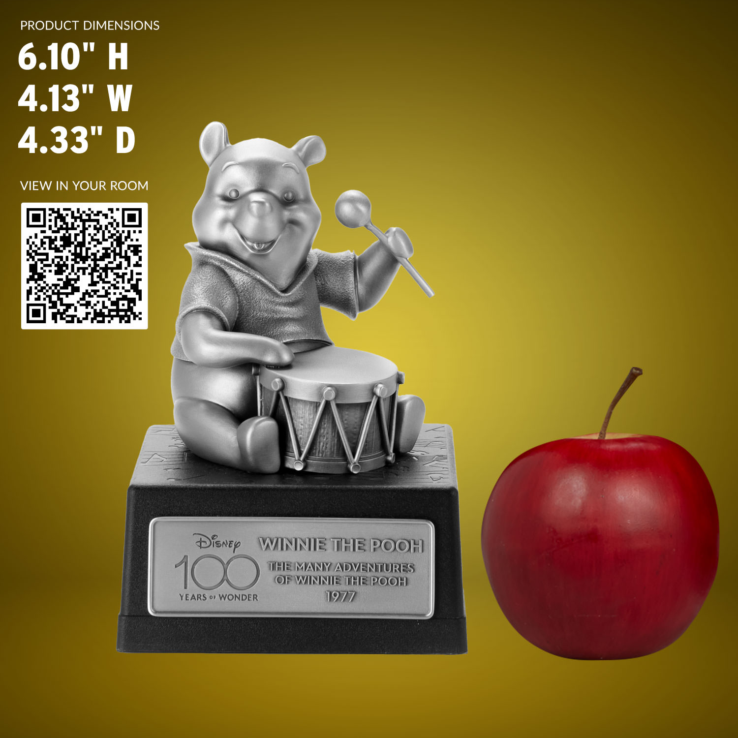 Winnie the Pooh 1977 Figurine