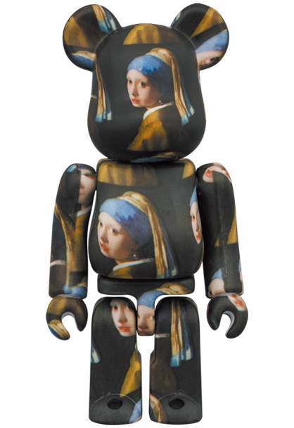 Be@rbrick Johannes Vermeer (Girl with a Pearl Earring) 100% and 400% set
