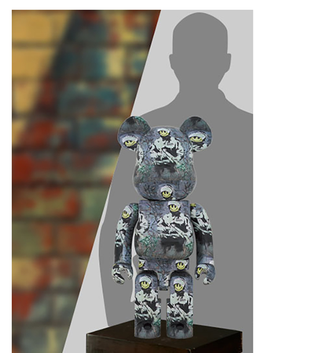 Be@rbrick Riot Cop 1000％