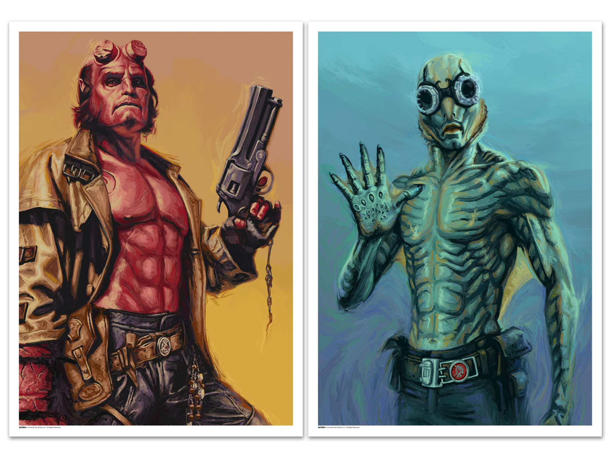 Hellboy II: The Golden Army Portrait Set