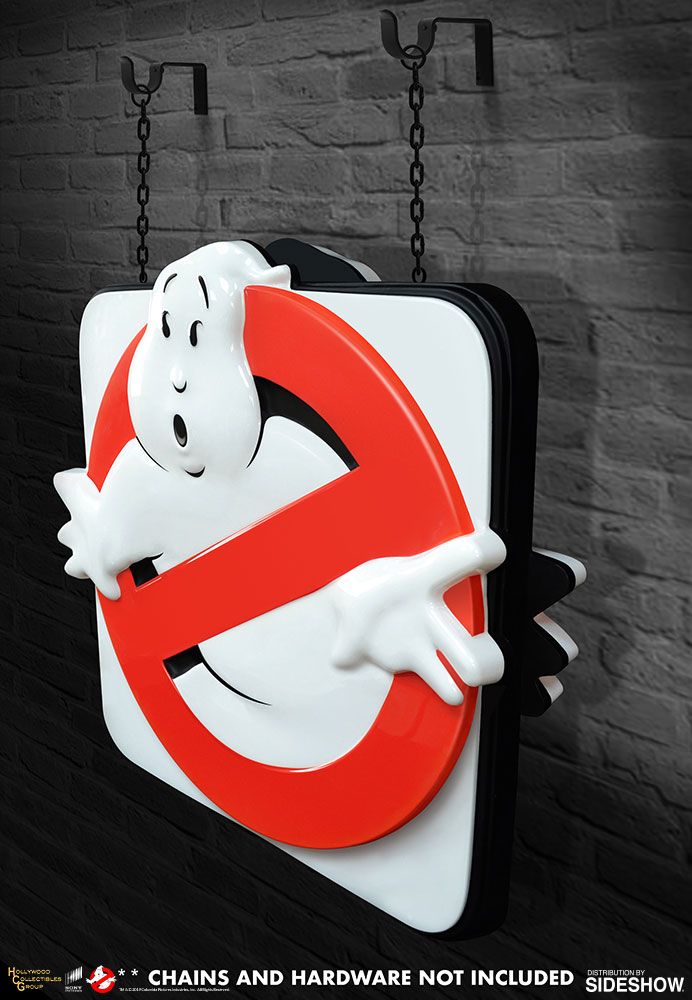 Ghostbusters Firehouse Sign