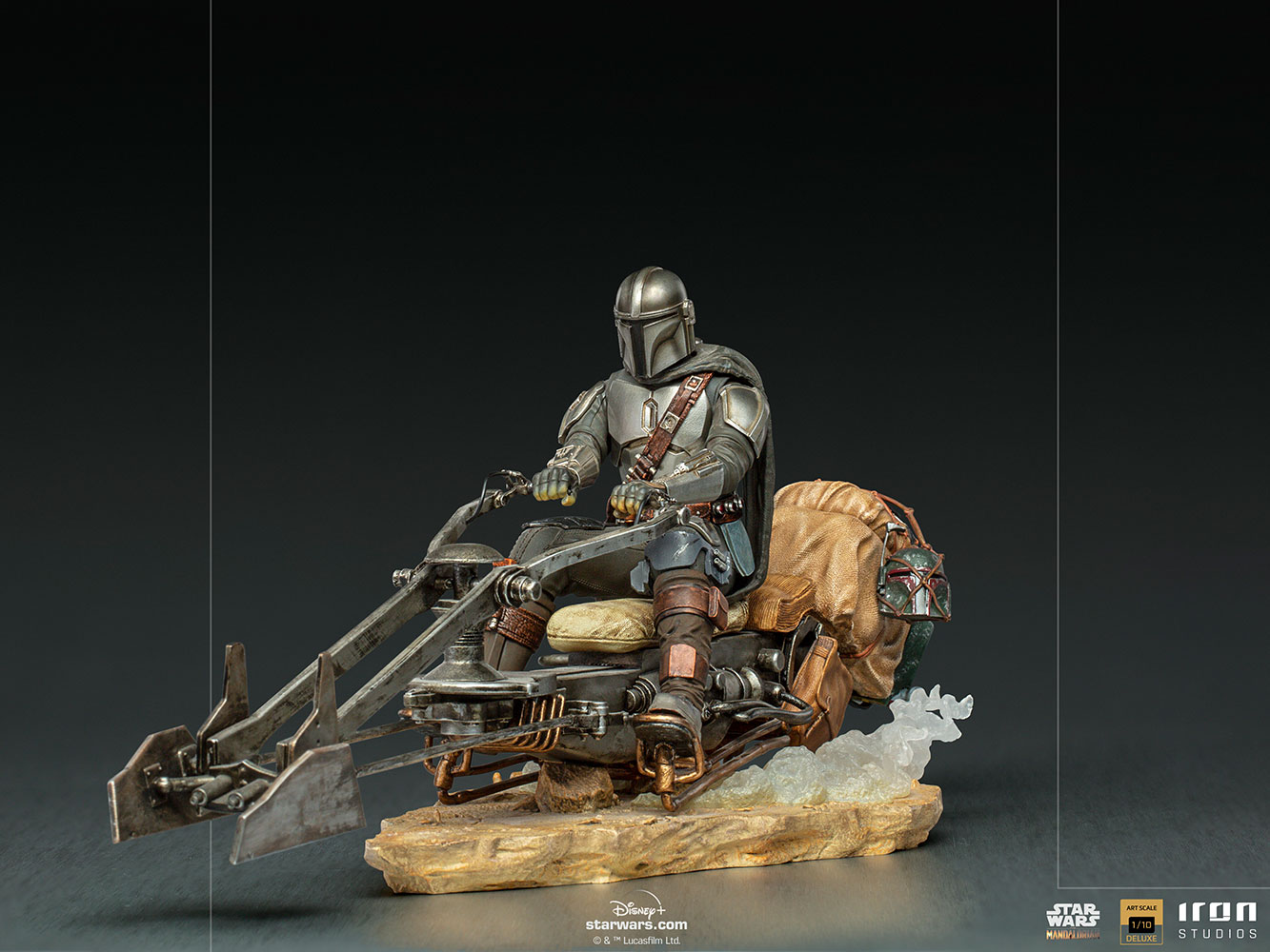 The Mandalorian on Speederbike Deluxe