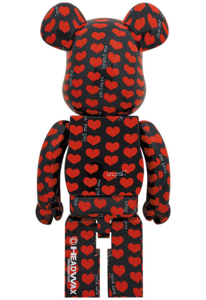Be@rbrick Black Heart 1000%