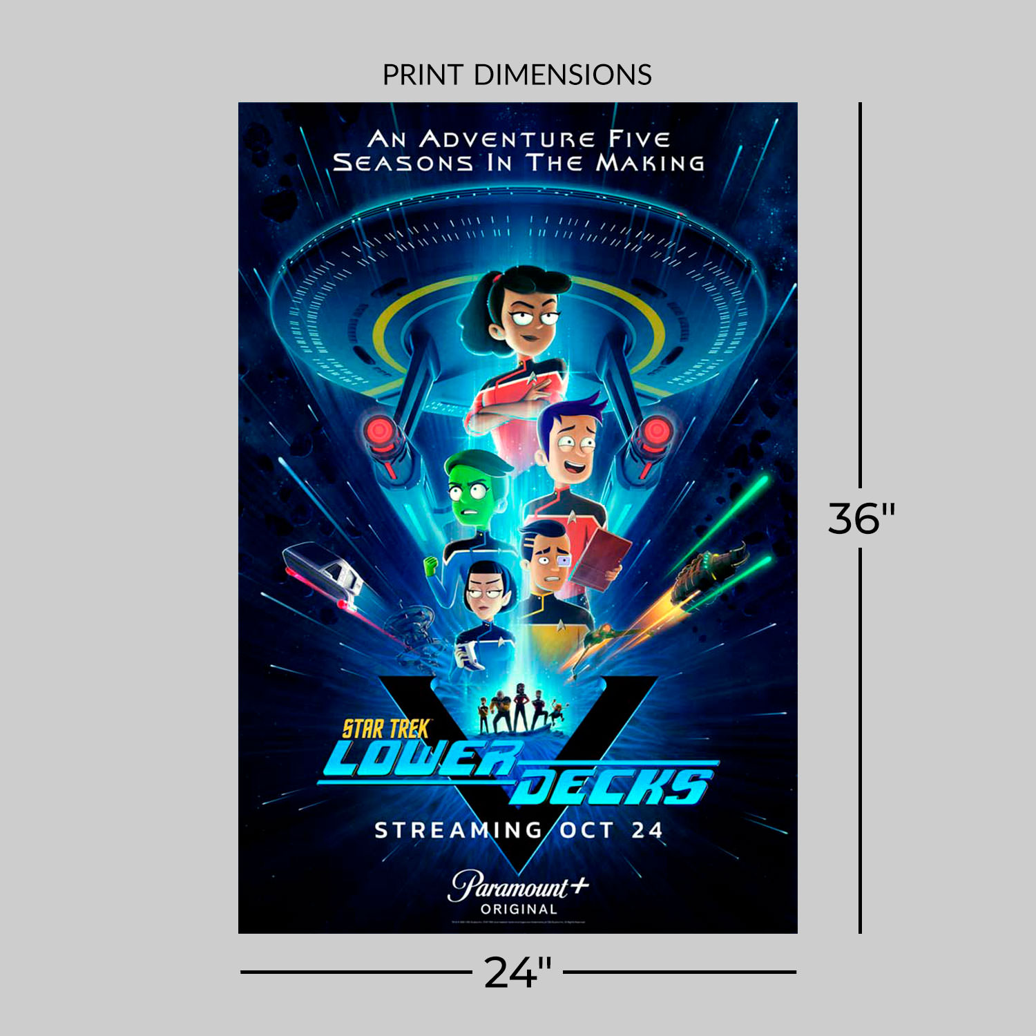 Star Trek: Lower Decks Season 5 Key Art