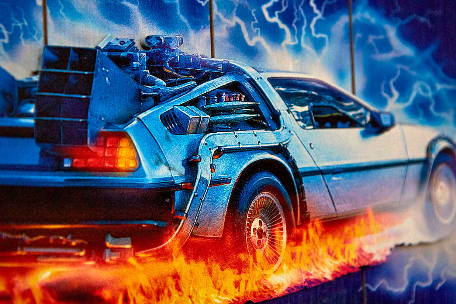 Back to the Future I WOODART 3D “1985”