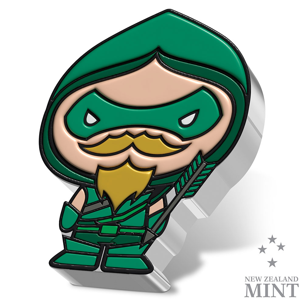 Green Arrow 1oz Silver Coin