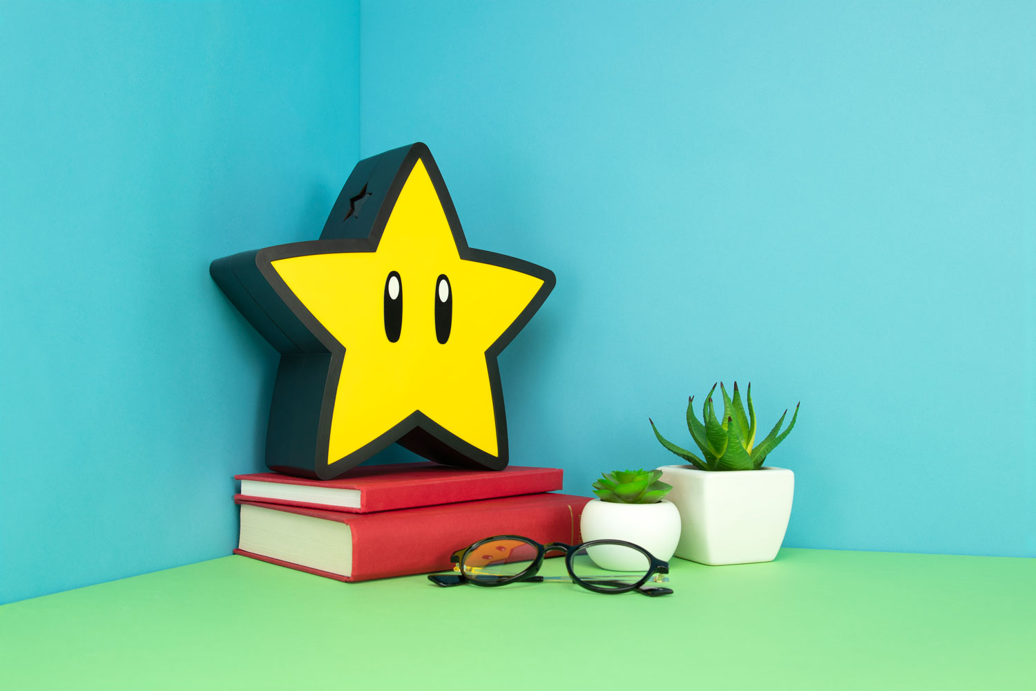 Super Mario Super Star Projection Light