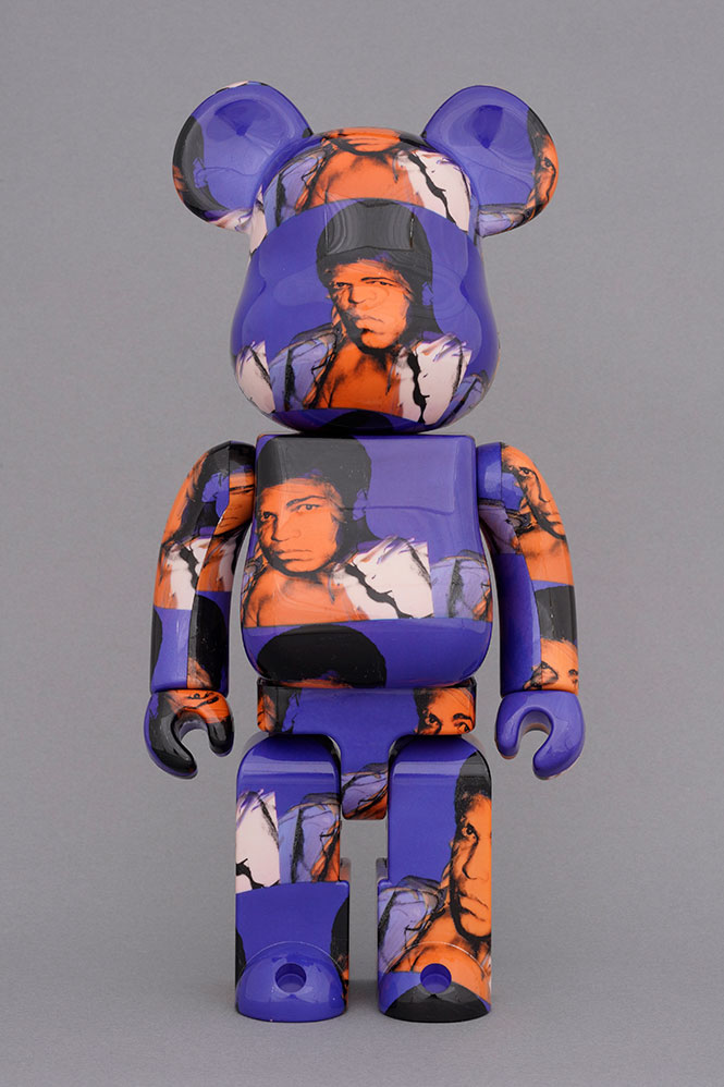 Be@rbrick Andy Warhol's Muhammad Ali 100% and 400%