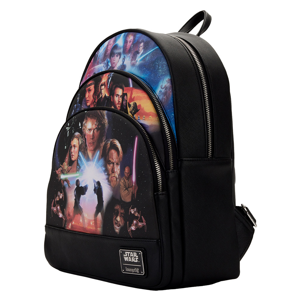 Star Wars Trilogy 2 Triple Pocket Mini Backpack