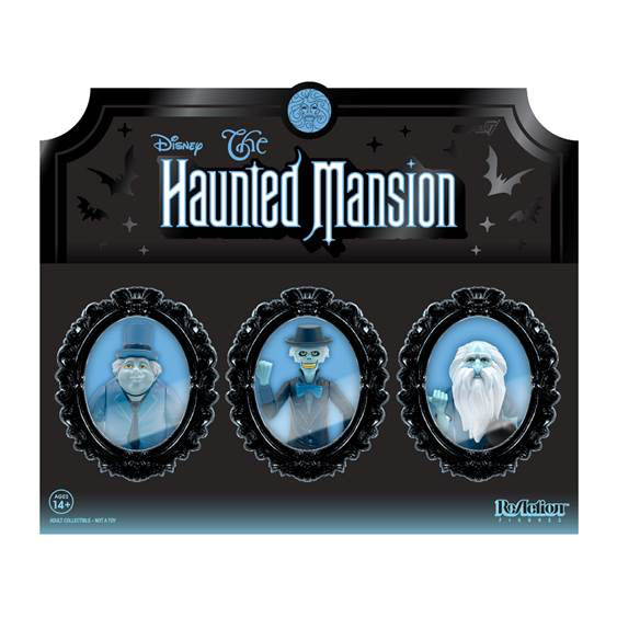 The Haunted Mansion ReAction Hitchhiking Ghosts 3-Pack