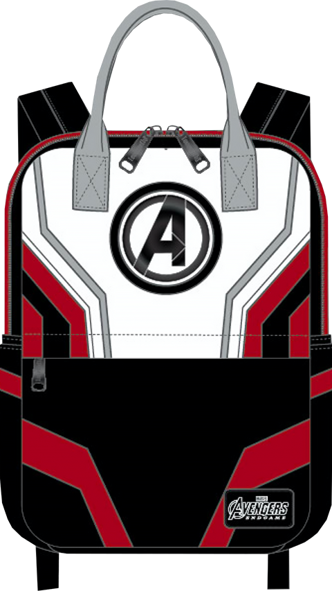 Avengers Endgame Suit Square Backpack