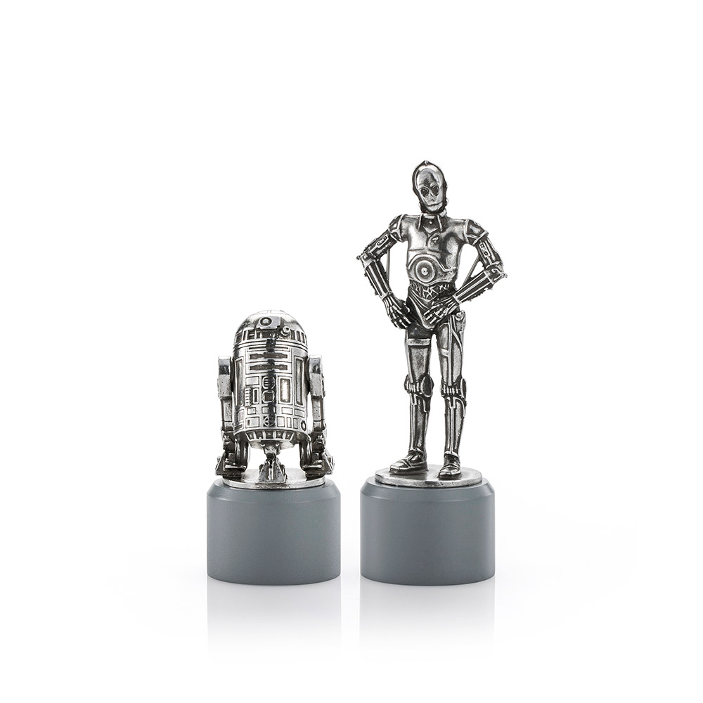 R2-D2 & C-3PO Knight Chess Piece Pair