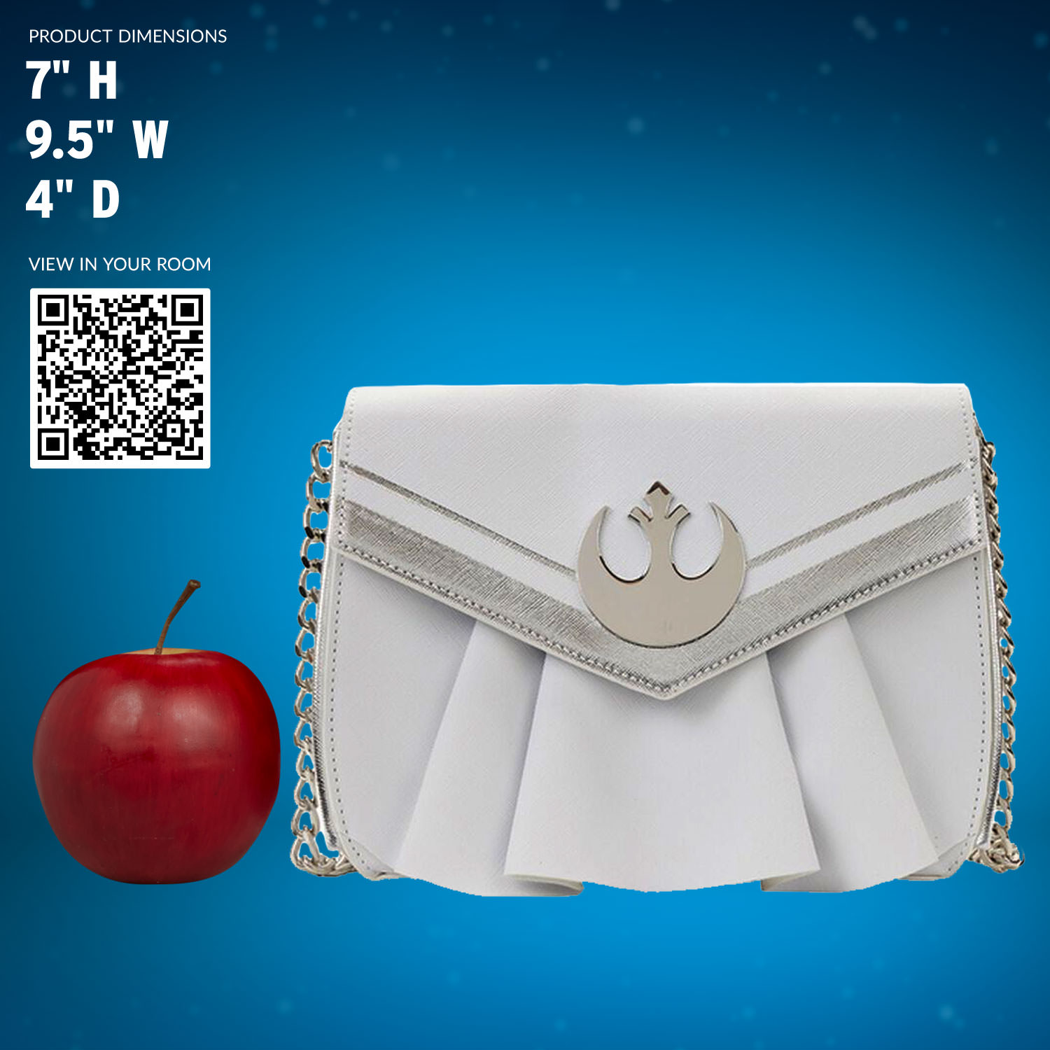 Princess Leia Cosplay Chain Strap Crossbody