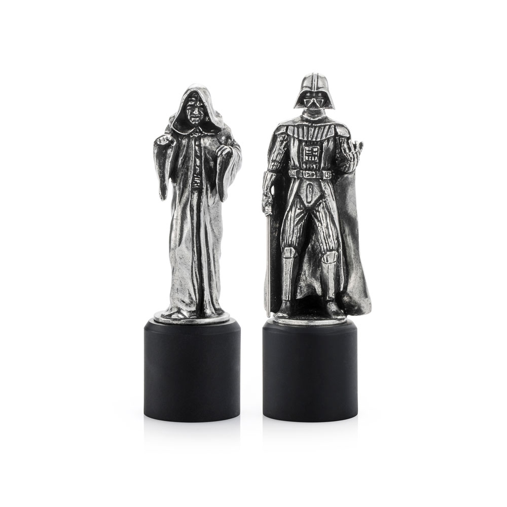 Sidious & Vader King & Queen Chess Piece Pair