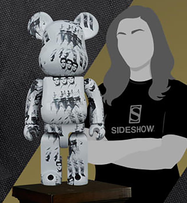 Be@rbrick Andy Warhol’s Elvis Presley 1000%