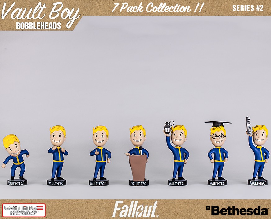 Vault Boy 111 Bobbleheads 7 Pack