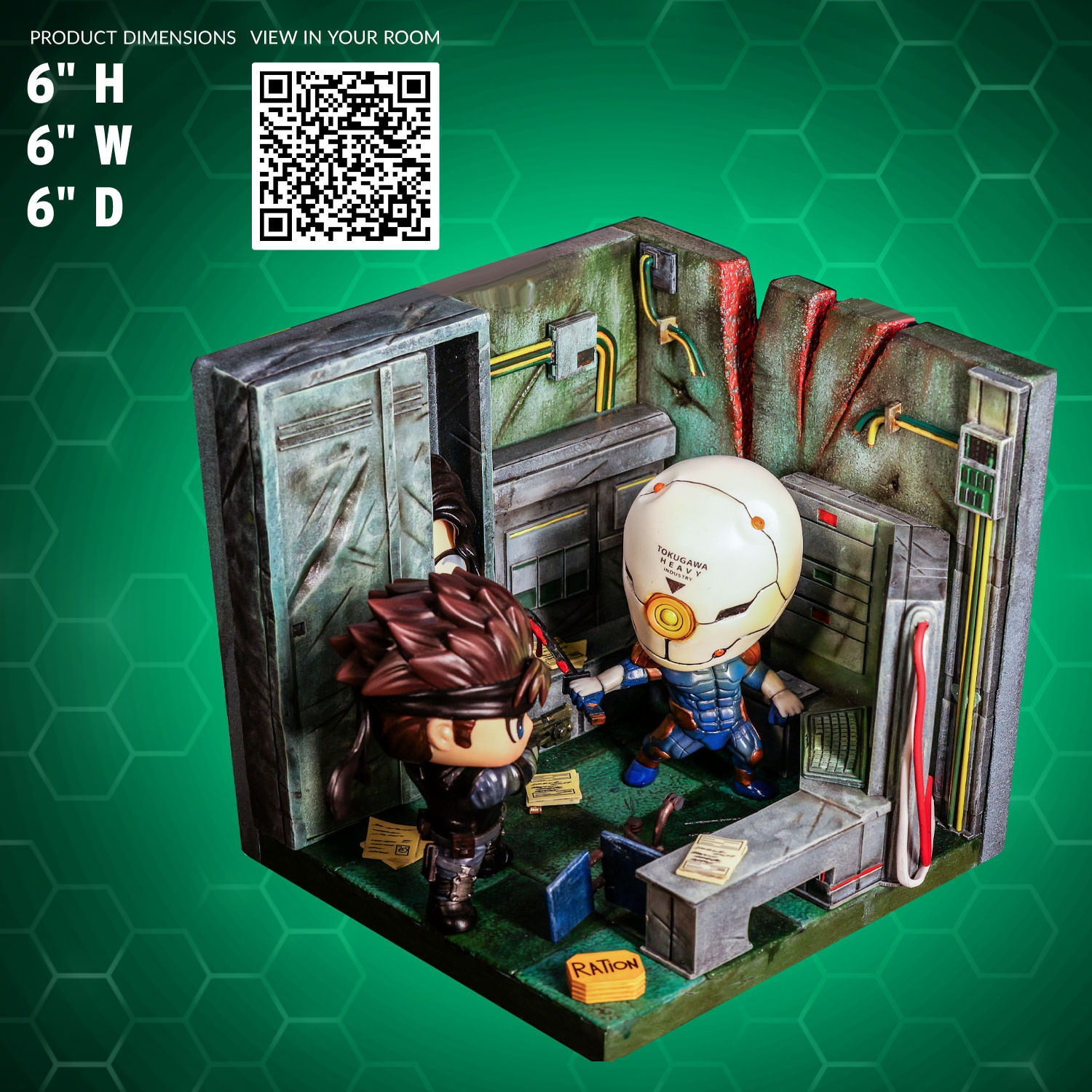 Metal Gear Solid: Solid Snake Vs. Cyborg Ninja DioCube