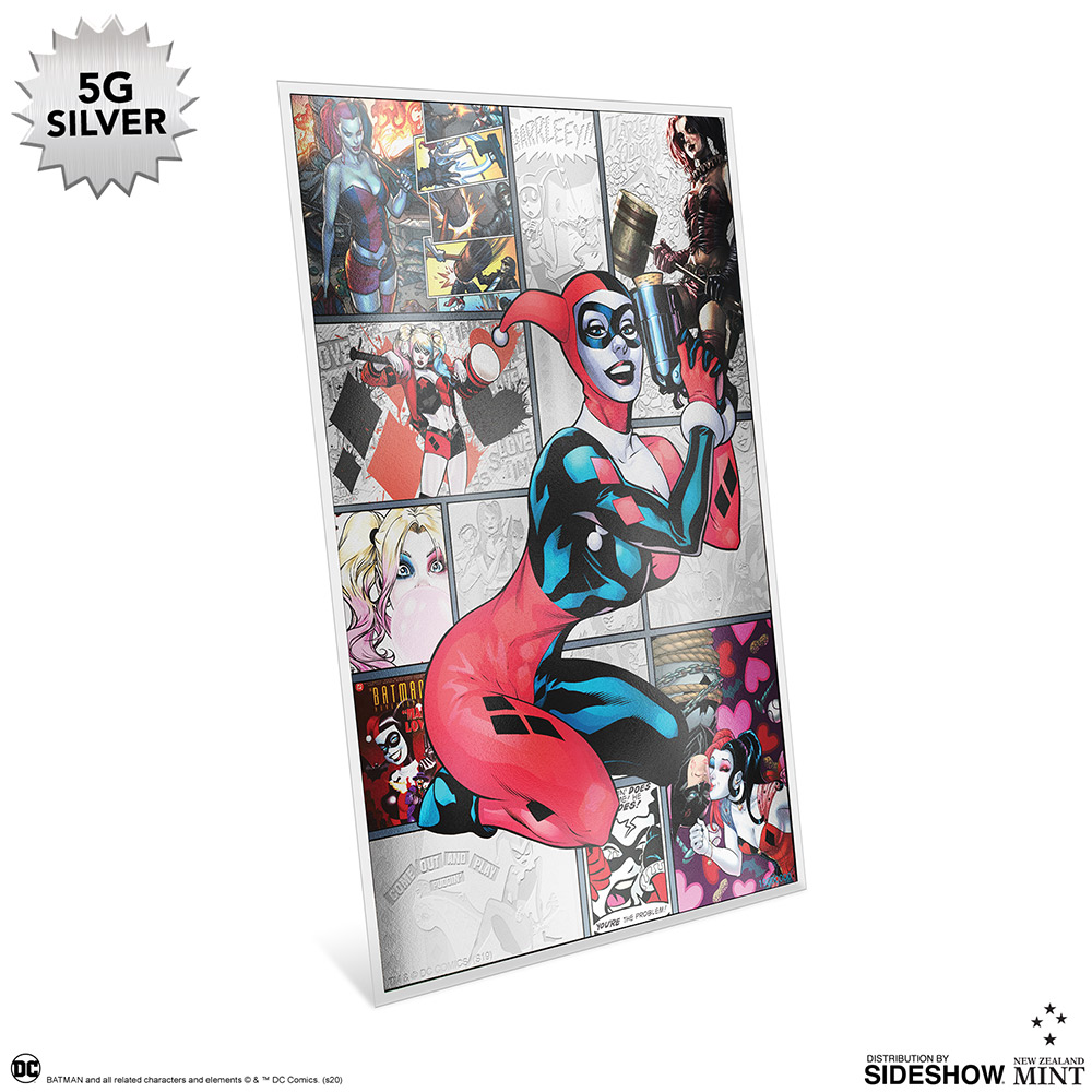 Harley Quinn Silver Coin Note