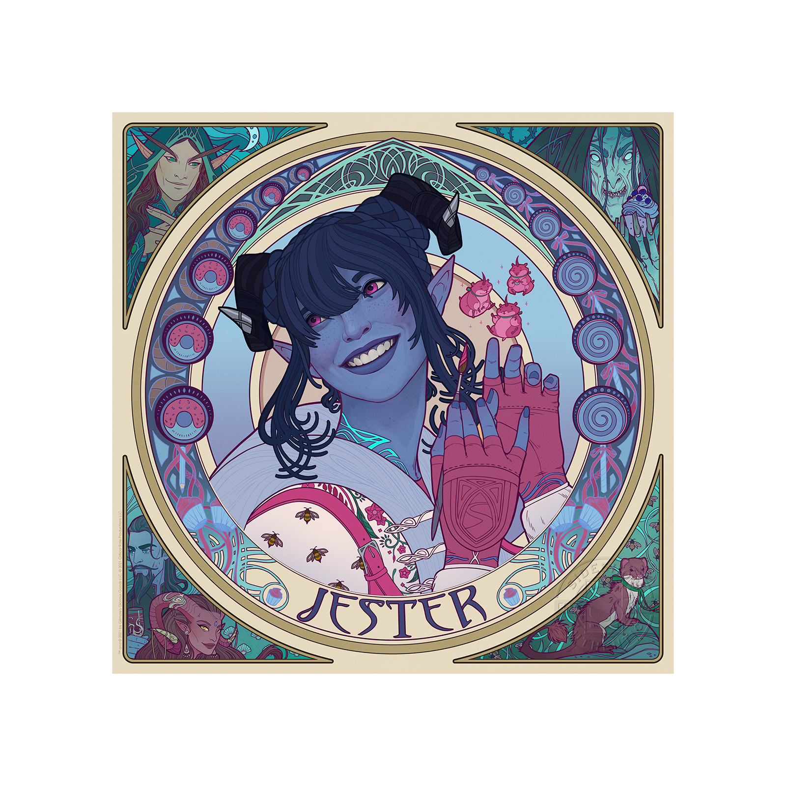 Mighty Nein Portrait Series: Jester