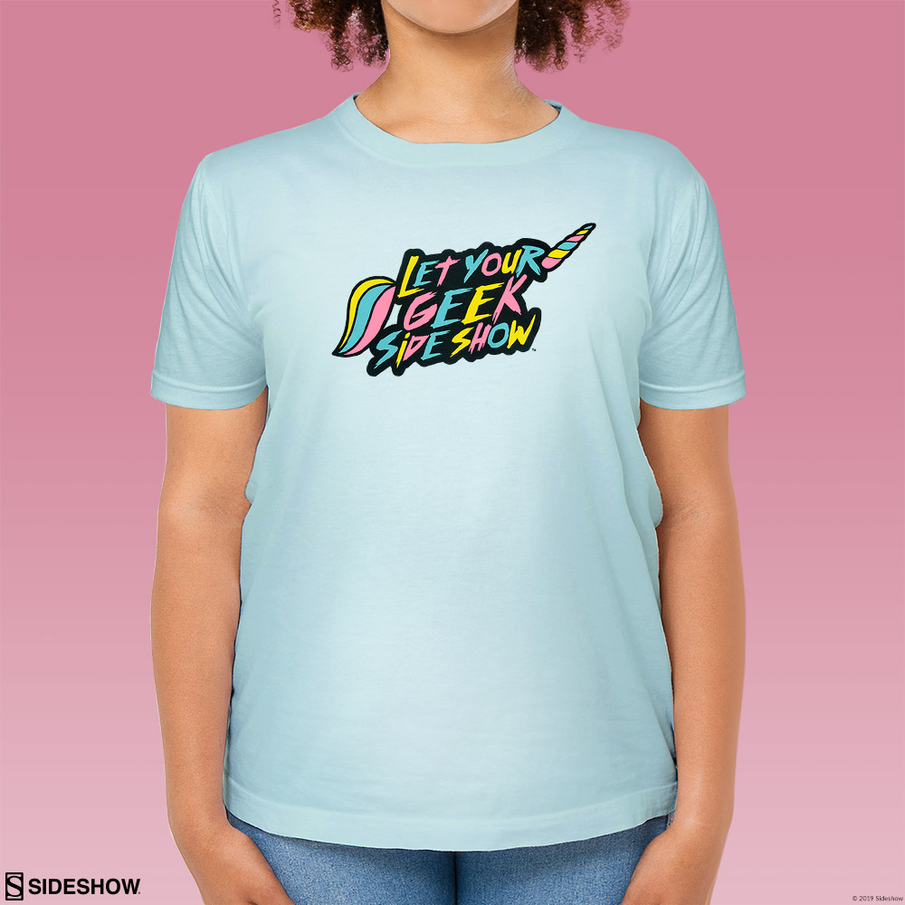 Unicorn Let your Geek Sideshow T-shirt