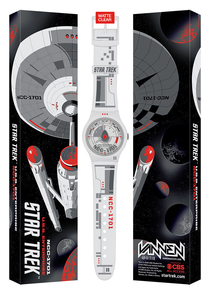 Star Trek US.S. Enterprise Clear Watch