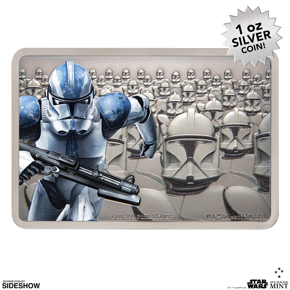 Clone Trooper Silver Coin
