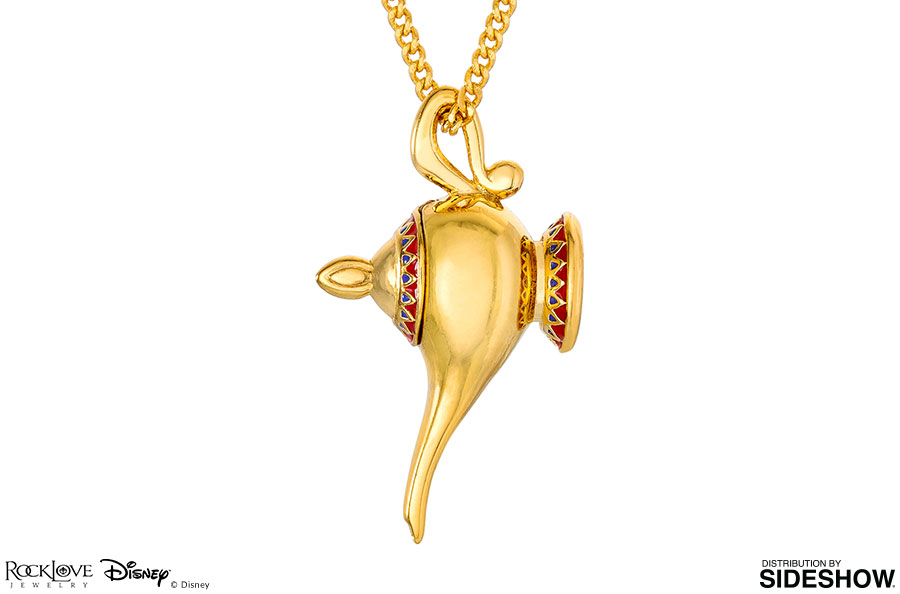 Hinged Magic Lamp Necklace
